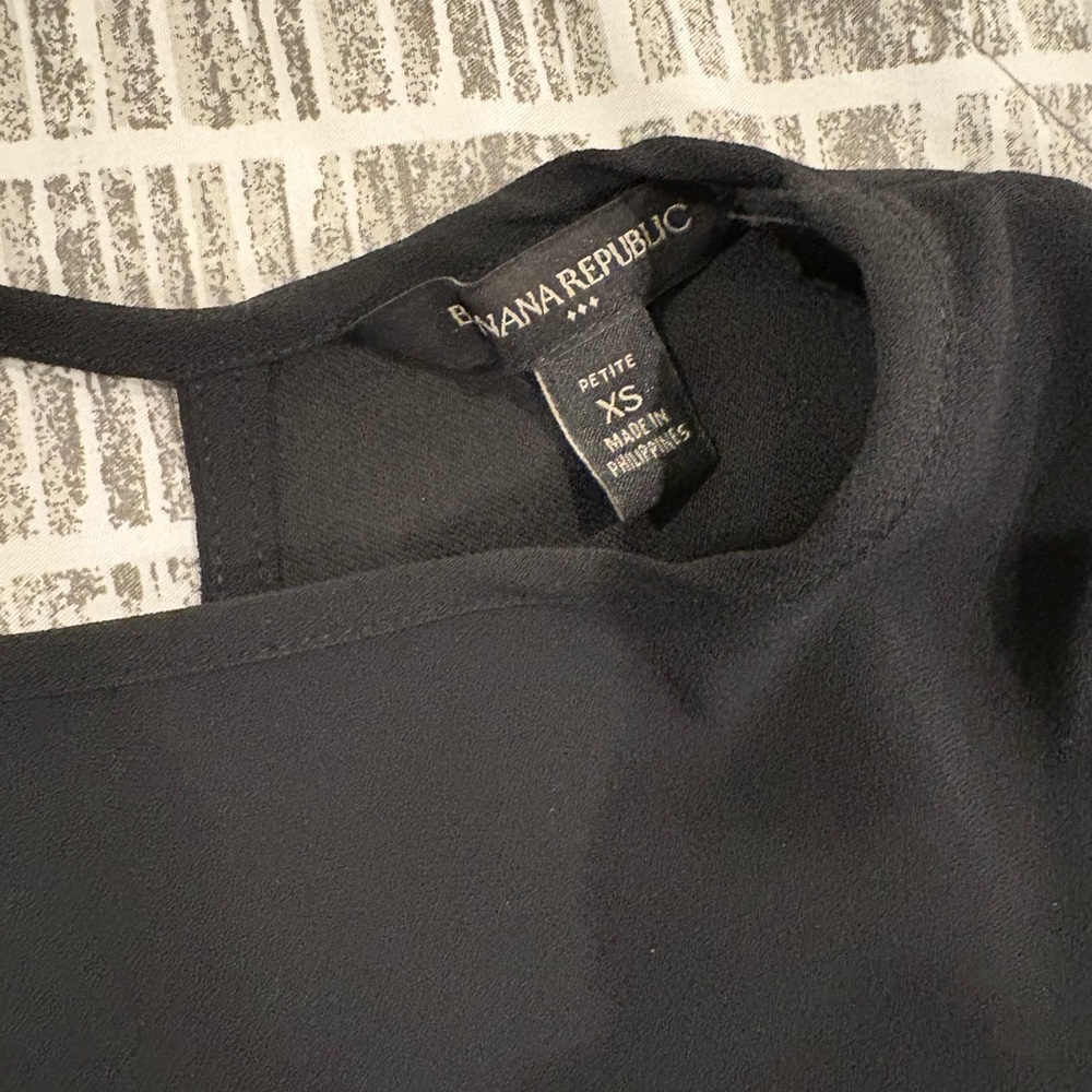 Banana Republic Classic Black Blouse